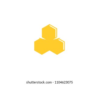 Bee Logo Template vector icon illustration design
