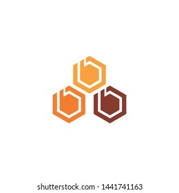 Bee Logo Template vector icon illustration design