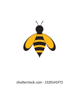 Bee Logo Template vector icon illustration design