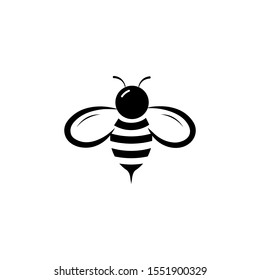 Bee Logo Template vector icon illustration design