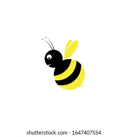 Bee Logo Template vector icon illustration design
