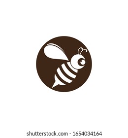 Bee Logo Template vector icon illustration design