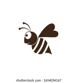 Bee Logo Template vector icon illustration design