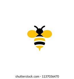 Bee Logo Vector Stock Vector (Royalty Free) 1137036470