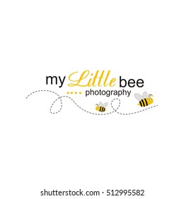 Bee Logo Vector Design 