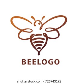 Bee Logo, bee vector, honey