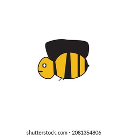 Bee Logo Vector Illustration Art Design 