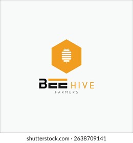 bee logo vector illustration design