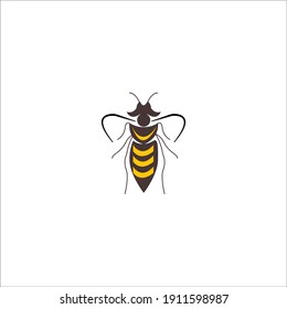 Bienenlogo, Vektorgrafik | Bienenlogo Vorlage Vektorsymbol-Design