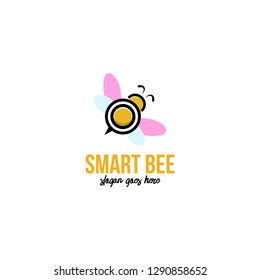 Bee Logos Design Template