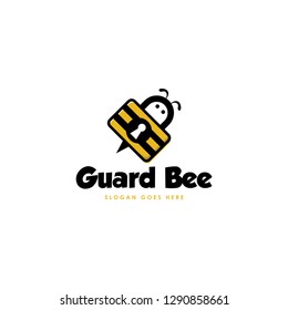 Bee Logos Design Template