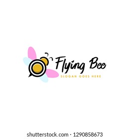 Bee Logos Design Template