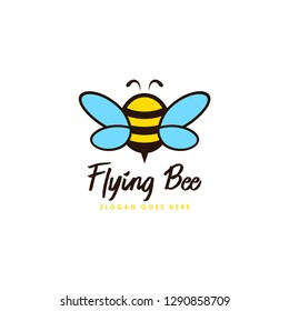 Bee Logos Design Template