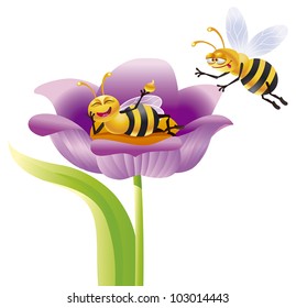 Bee in Love.