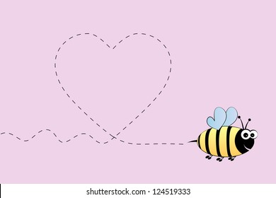 Bee in love