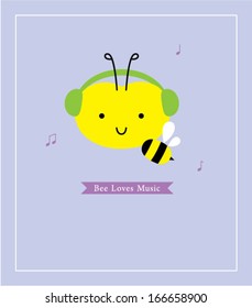 bee loves music