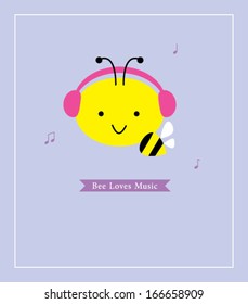 bee loves music