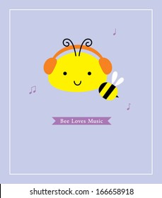 bee loves music