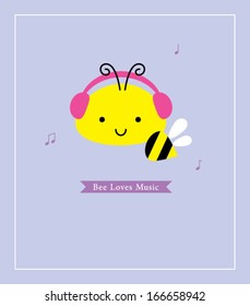 bee loves music