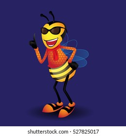 bee mascot design