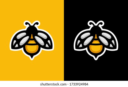 Bee Mascot Logo For Your Business