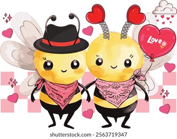 Bee Mine Cute Bee Valentine's Day