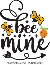 Bee Mine svg ,Bee svg Design, Bee svg bundle