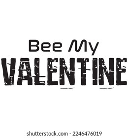 bee my valentine t shirt design