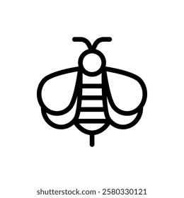 Bee Outline Icon. Bee Icon