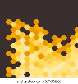 Bee Pattern (gray and yellow)
