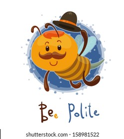 BEe Polite, vector