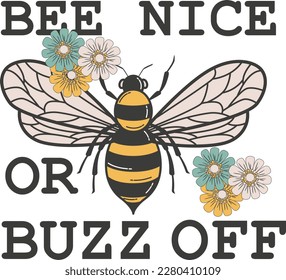 Bee Quote Vector Illustrator Bundle Designe