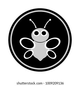 bee sign icon