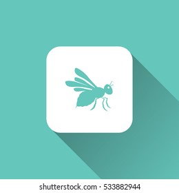 bee sign. icon design
