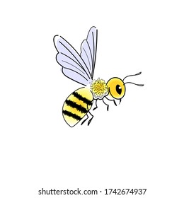 3d Realistic Vector Bee Cut Out Stock Vector (Royalty Free) 2015132456 ...