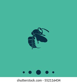 Bee stings icon.
