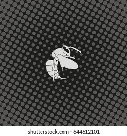 Bee stings icon.