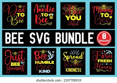 Bee svg bundle design file