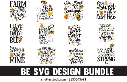 Bee SVG Bundle,Honeybee SVG, queen bee svg, Bee SVG, EPS, PNG, DXF cut file
