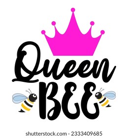 Diseño de Bee SVG, diseño de camisetas de abeja, diseño de vectores