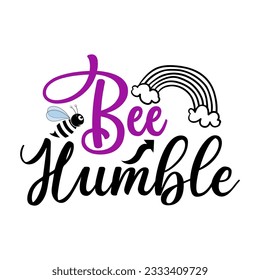 Bee SVG Design, Bee T-shirt Design, Vector Design
