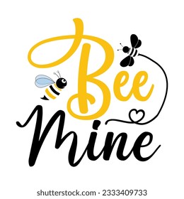 Bee SVG Design, Bee T-shirt Design, Vector Design