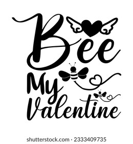 Bee SVG Design, Bee T-shirt Design, Vector Design