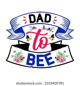 Bee SVG Design, Bee T-shirt Design, Vector Design