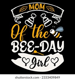 Bee SVG Design, Bee T-shirt Design, Vector Design