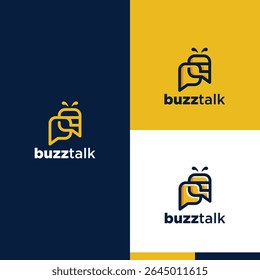 bee talk hive logo icon
