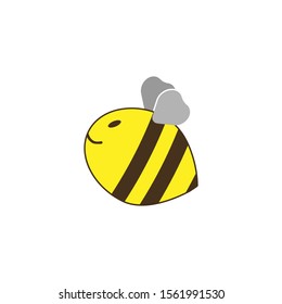 	
Bee talk logo of communication with the shape of bee insects. Chatting and discussion logo template