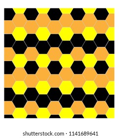 Bee texture shape