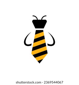 bee and tie modern logo designs