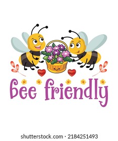 Bee T-Shirt Design And Perfect For Others